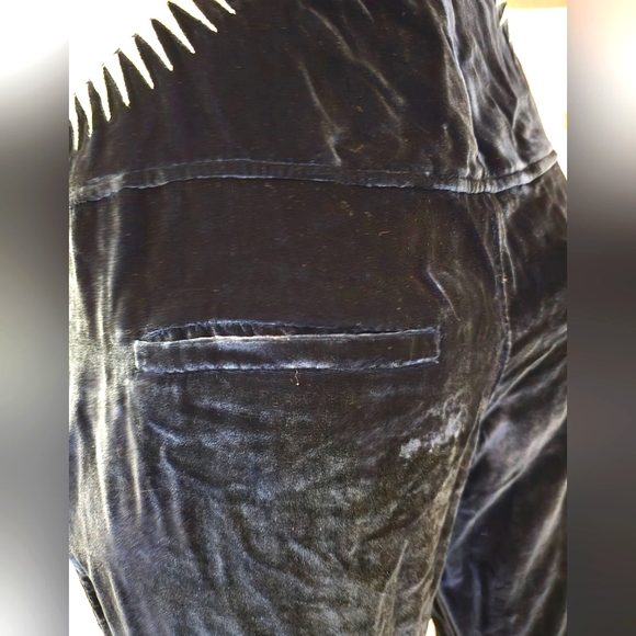 Zadig and Voltaire dark emerald green Velvety Plush jumpsuite. New. Size M - Picture 10 of 15